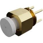 Conn SMPM 0Hz to 65GHz 50Ohm Solder ST SMD PL Gold Over Nickel Tray