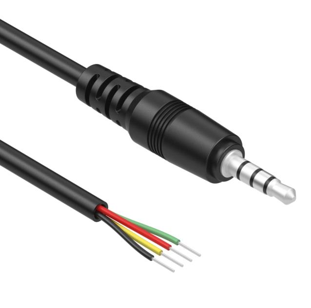 Tensility International-053-0113R (CA-354S) Audio/Video Kabelsortiment 053-0113R (CA-354S) Tensility International Cable Assembly Audio/Video Round 1.83m 3.5mm 4 POS PL 26AWG - Arrow.com