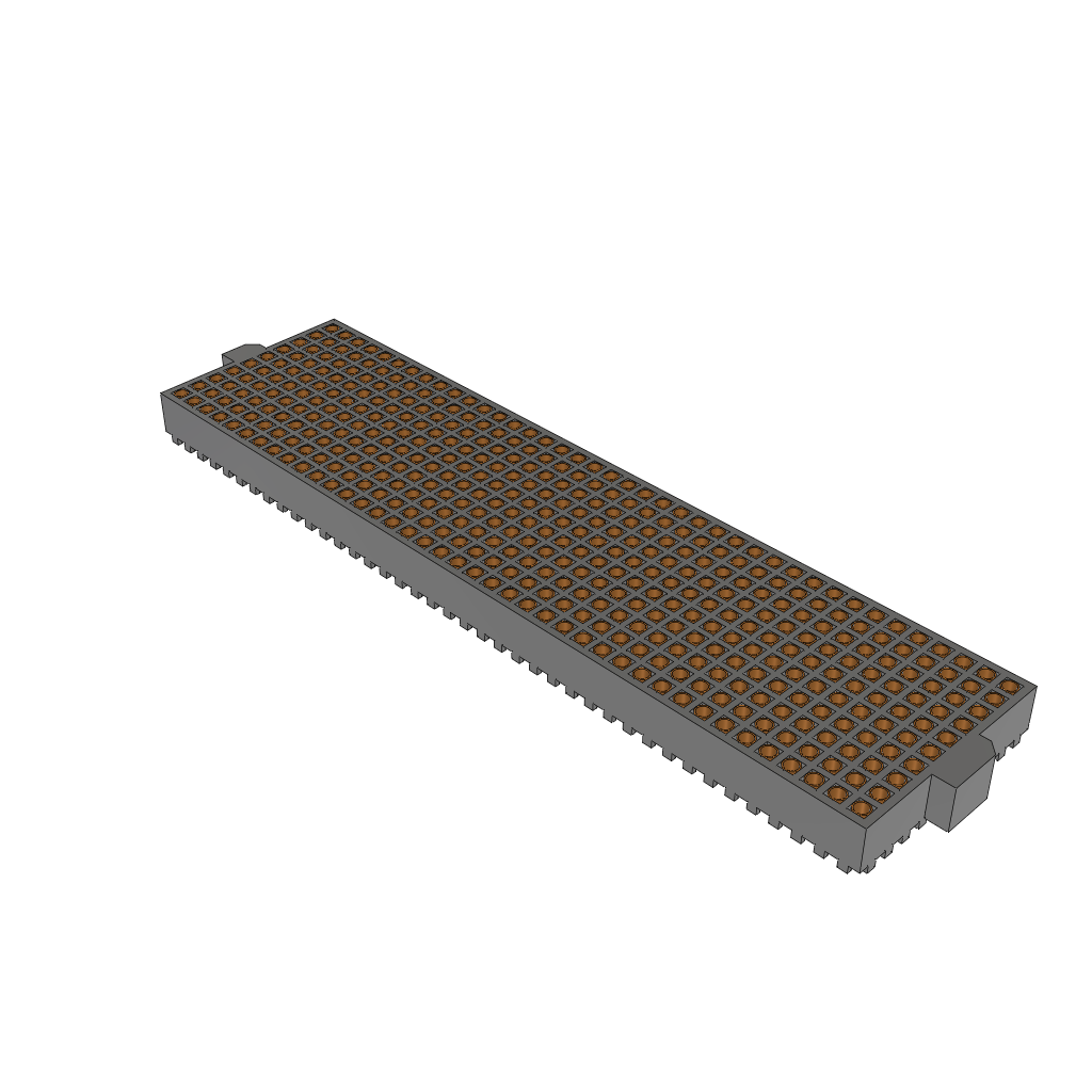 Samtec-YFS-40-L3-H-10-SB Connector Headers and PCB Receptacles Conn Socket Strip SKT 400 POS 1.27mm Solder ST SMD Tray