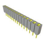 Conn Socket Strip SKT 15 POS 2.54mm Solder ST Top Entry Thru-Hole Bulk