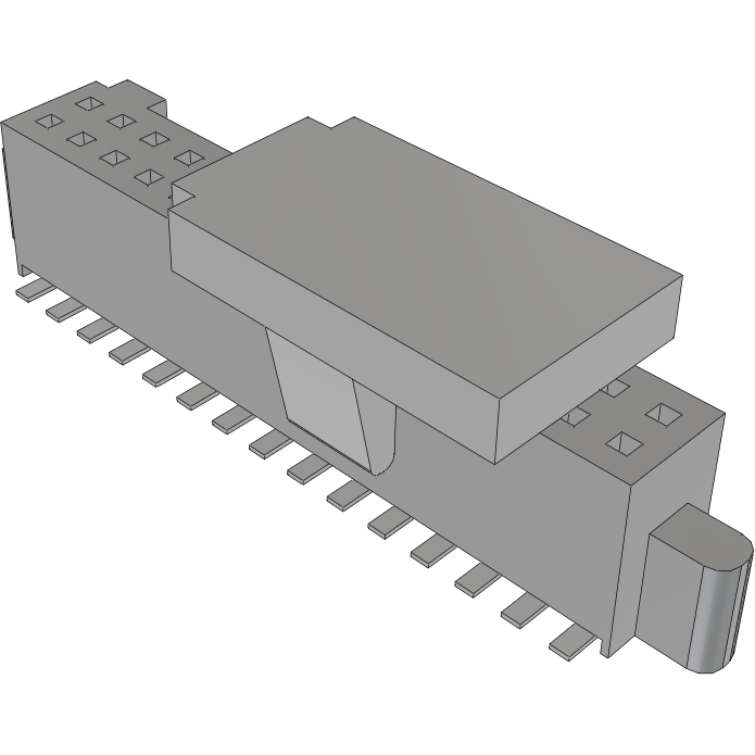 Samtec-SFML-115-T2-S-D-P-TR Piastre connettori e prese PCB Conn Socket Strip SKT 30 POS 1.27mm Solder ST SMD TIGER EYE™ T/R