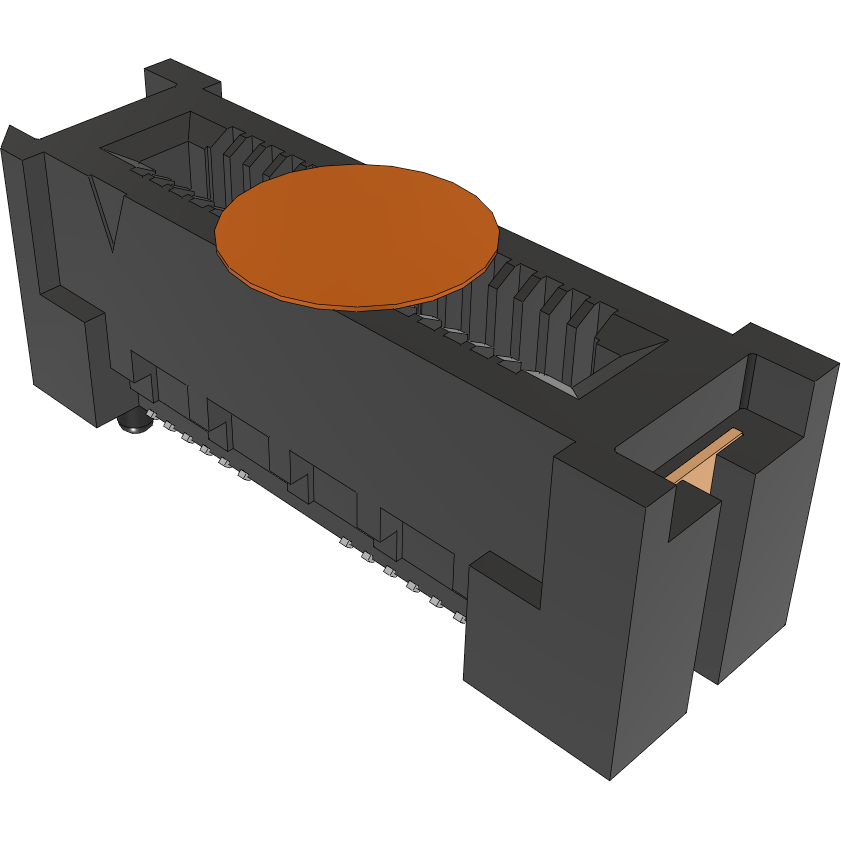 Samtec-HSEC8-113-01-L-DV-A-WT-K-TR 卡边连接器 Conn Card Edge SKT 26 POS 0.8mm Solder ST SMD EDGE RATE™ T/R