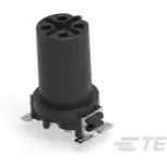 TE Connectivity-254206-E Connettore circolare Conn Circular SKT 5 POS Solder ST SMD 5 Terminal 1 Port T/R