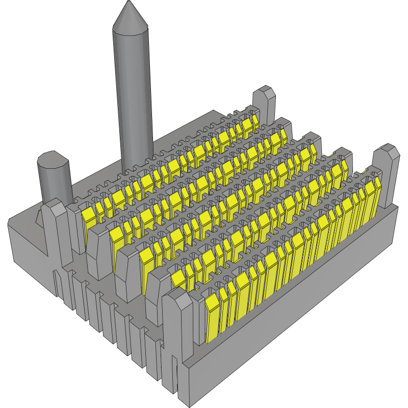Samtec-EBTM-6-10-2.0-S-VT-1-R-A Blackplane del conector ExaMAX Backplane System, Vertical Header
