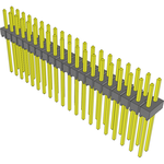 Conn Unshrouded Header HDR 40 POS 2.54mm Solder ST Top Entry Thru-Hole Bulk