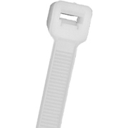 NTE Electronics-04-08409M Kabelbinder Cable Ties, Standard Locking Nylon Natural 60.32mm Bag