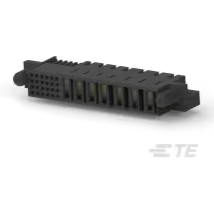TE Connectivity-6450572-1 Steckverbinderleisten und Leiterplattenbuchsen Conn Wire to Board RCP 7Power/24Signal POS (2.54mm/5.08)mm/2.54mm Press Fit RA Side Entry Thru-Hole Tray