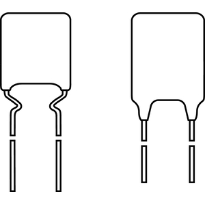 Vishay-BFC236611224 Kondensator, Kunststofffilm Cap Film 0.22uF 63V PET 10%( 10 X 4 X 12mm) Radial 7.5mm 105°C Loose