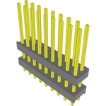 Conn Board Stacker HDR 18 POS 2.54mm Solder ST Top Entry Thru-Hole Bulk