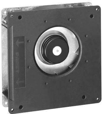 ebm-papst-RG125-19/14N Blowers and Fans DC Blower Centrifugal Ball Bearing 24V 12V to 28V 51.5CFM 5.8dB 180 X 180 X 40mm