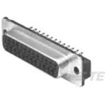 TE Connectivity-5745922-2 Steckverbinder, D-Sub Conn D-Sub SKT 25 POS 1.38mm Press Fit ST Thru-Hole 25 Terminal 1 Port Tray