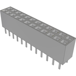 Conn Unshrouded Header HDR 24 POS 2.54mm Solder ST Top Entry Thru-Hole Bulk