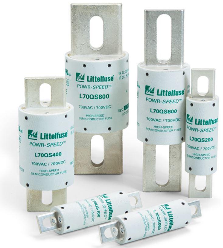 Littelfuse-L70QS600.X Sicherungen Fuse HRC Fast Acting 600A 700V Bolt Down Tap 50.8 X 72.24mm Melamine Box