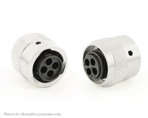 SOURIAU-UTG6104SN Steckverbinder, rund Conn Circular SKT 4 POS Crimp ST Cable Mount 4 Terminal 1 Port