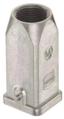 HARTING Technology Group-19620031440 Backshells Hood 180° 3A Shell Size Zinc Die Cast Single Lock Han®