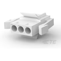TE Connectivity-1-480304-0 Connector Discrete Wire Housing Conn Housing PL 3 POS 5.08mm Crimp ST Panel Mount Natural Package