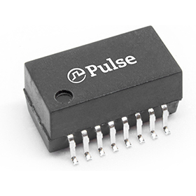 Pulse Electronics Corporation-T3020NL Trasformatore di telecomunicazione Telecom Transformer 1:2CT/1:1 16 Terminal Gull Wing SMD
