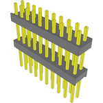 Conn Board Stacker HDR 20 POS 2.54mm Solder ST Top Entry Thru-Hole Bulk