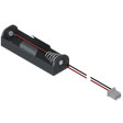 Keystone Electronics-2486CN Soportes, clips y contactos para baterías Battery Holder 1 Cells 1/2AA Size Polypropylene