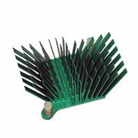 Advanced Thermal Solutions-ATS-1040-C2-R0 Kühlkörper Heat Sink Passive Spread Push Pin Aluminum 1.9°C/W Green Anodized