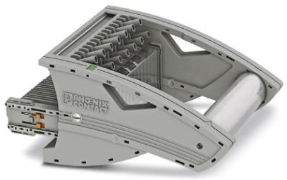 PHOENIX CONTACT-3069957 Steckverbinder, elektronisches Testgerät Test plug With twist grip Number of positions:14 Width: 145 mm Color: gray