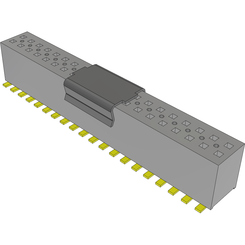 Samtec-FLE-120-01-G-DV-A-P Connector Headers and PCB Receptacles Conn Socket Strip SKT 40 POS 1.27mm Solder ST SMD Tube