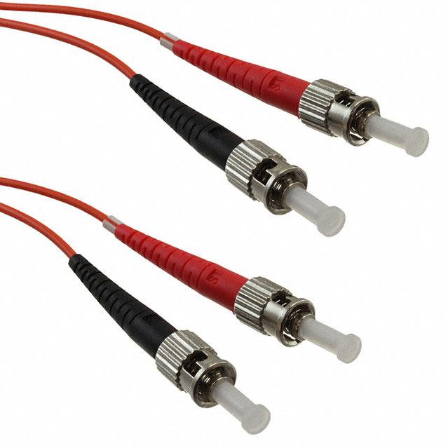 CnC Tech, LLC-933M-2-1-01500 Cable Assembly Fiber Optic Cable Assembly Duplex 15m Duplex ST to Duplex ST