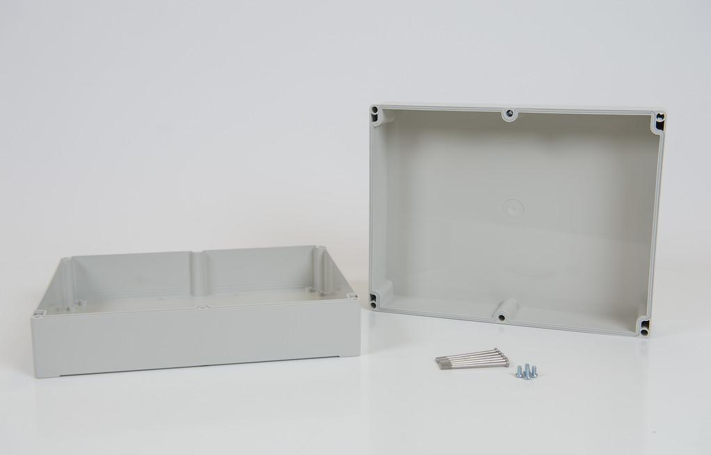 Bopla-03254000 Cajas, compartimentos y anaqueles Light Gray Acrylonitrile Butadiene Styrene Wall Mount Enclosure