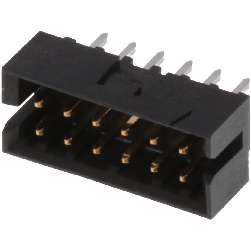 Molex-878311241 Steckverbinderleisten und Leiterplattenbuchsen Conn Shrouded Header (4 Sides) HDR 12 POS 2mm Solder ST Top Entry Thru-Hole Milli-Grid Tube