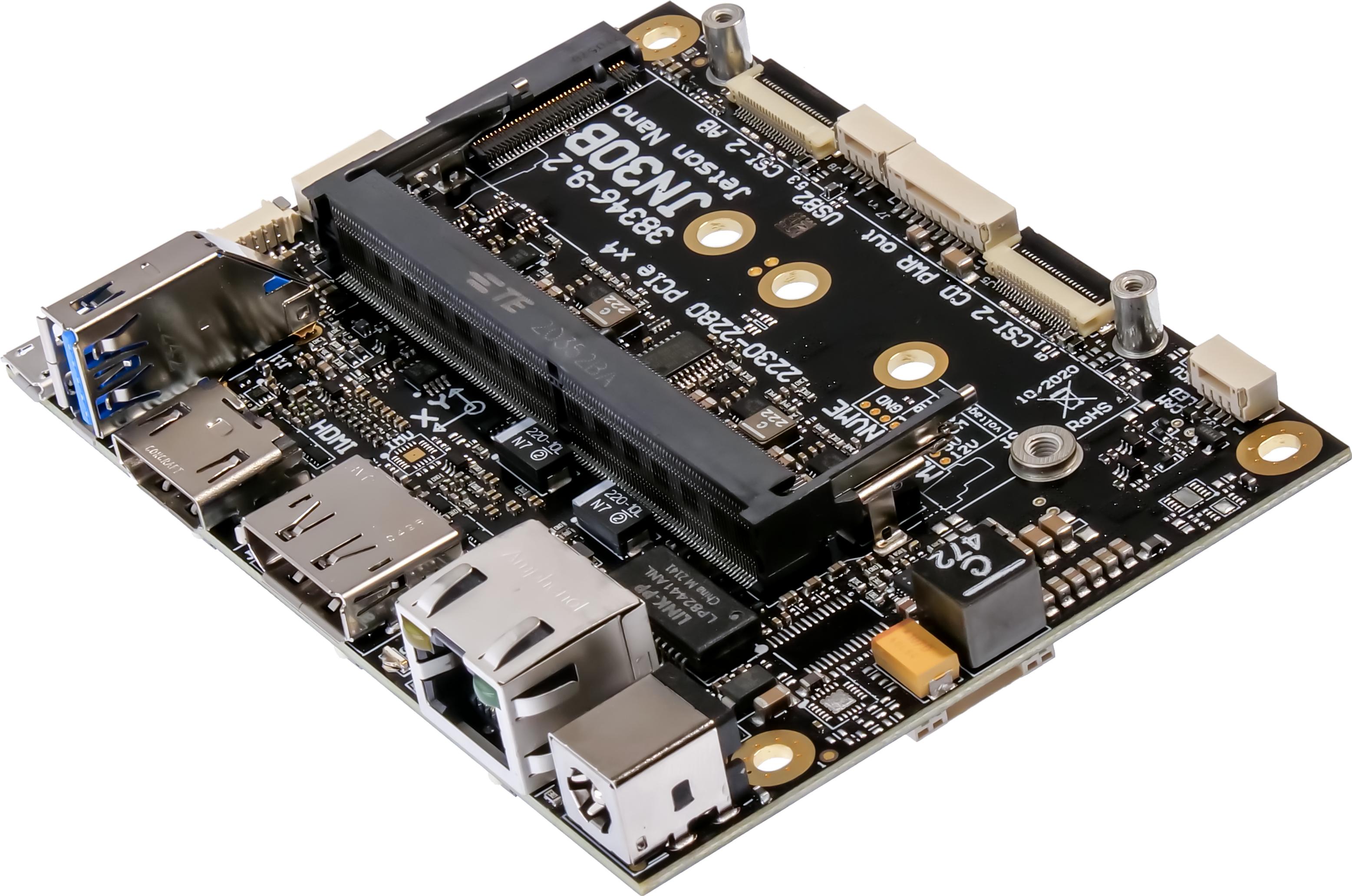 Auvidea GmbH-70788 Tarjetas y tableros portadores JN30B-PD carrier board for Jetson Nano