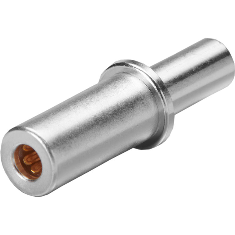 Molex-2046083012 Connector Contact PowerWize BMI 3.40mm Silver Plated Copper Alloy Crimp Socket, 10 AWG, Tray
