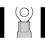 Ring Tongue Terminal 14-16AWG Copper Blue 19.94mm Electro Tin InsulKrimp™ Bag