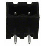 Conn Shrouded Header (4 Sides) HDR 2 POS 5.08mm Solder RA Side Entry Thru-Hole