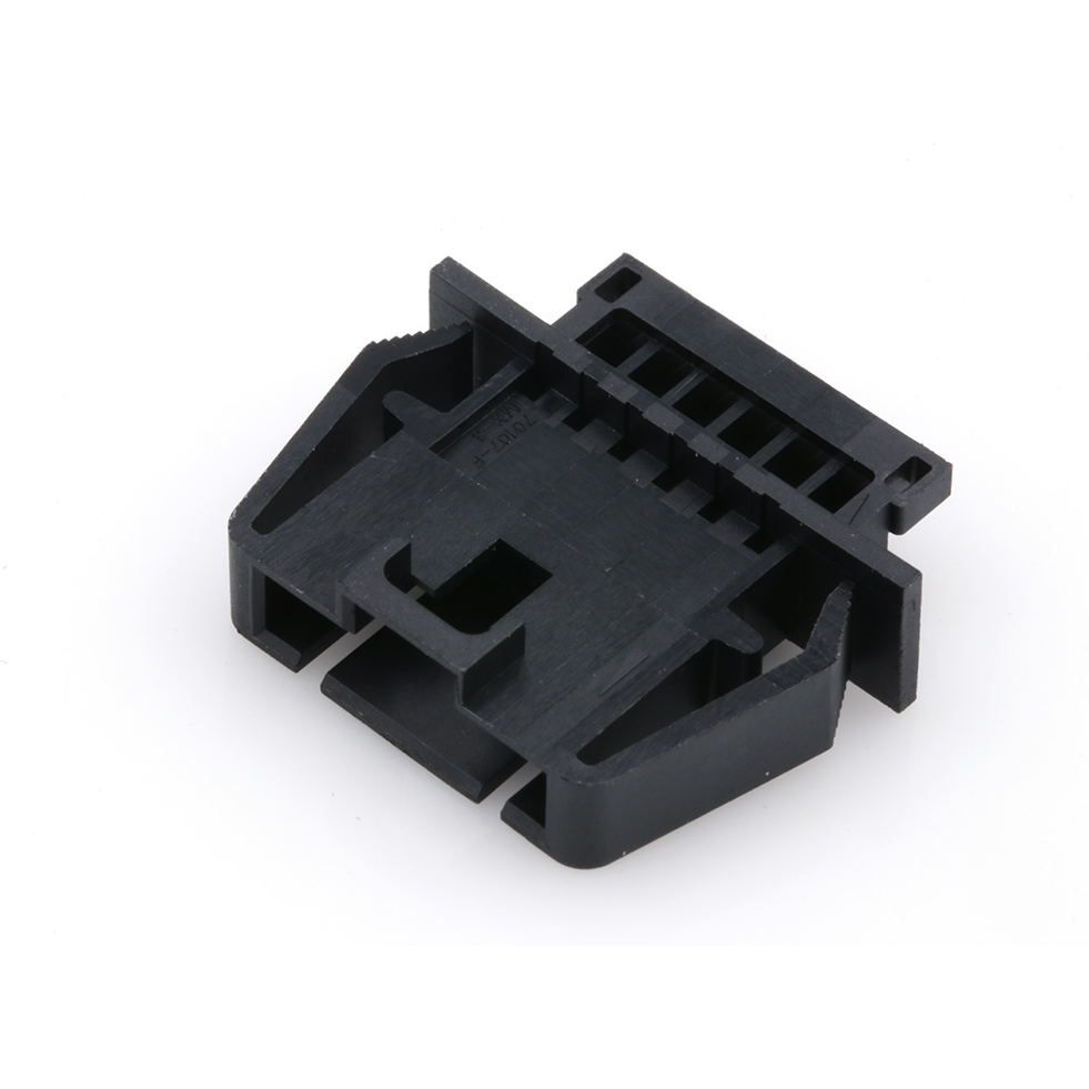 Molex-0701075040 分立接线罩连接器 Conn Housing M 6 POS 2.54mm Crimp ST Cable Mount Black SL™ Bag