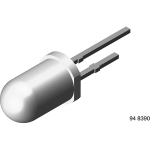 Vishay-BPV10 Fotodiodo Photodiode PIN Module 920nm 0.55A/W Sensitivity 2-Pin T-1 3/4 Bulk