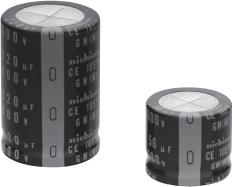 Nichicon-LGN2X680MELB30 Kondensator, Aluminium Cap Aluminum Lytic 68uF 600V 20% (30 X 30mm) Snap-In 10mm 0.56A 2000h 105°C Bulk