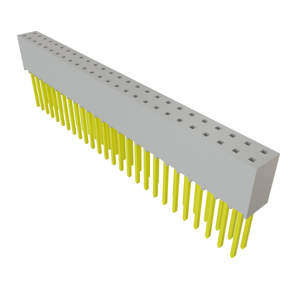 Samtec-SSQ-126-03-G-D Steckverbinderleisten und Leiterplattenbuchsen Conn Socket Strip SKT 52 POS 2.54mm Solder ST Top Entry Thru-Hole Bulk
