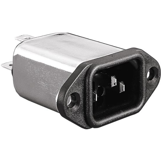 Bulgin Components PLC-PS00/A0120/6300 Module d’admission d’alimentation Flange Mount Mains Filter