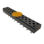 Conn Socket Strip SKT 24 POS 2mm Solder ST Top Entry SMD TIGER CLAW™ T/R