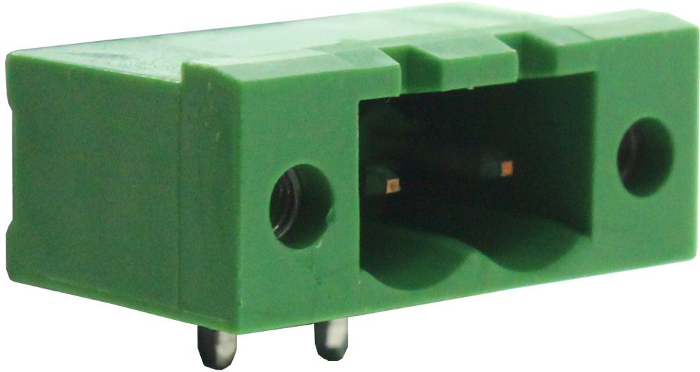 CamdenBoss Ltd-CTB9350/2FL Steckverbinderleisten und Leiterplattenbuchsen Conn Wire to Board HDR 2 POS 5mm Solder RA Thru-Hole