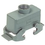 Hood 180° 16B Shell Size Powder Die Cast Aluminum Double Lock Han®