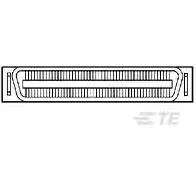 TE Connectivity-5-5175473-5 Steckverbinder, SCSI Conn High Density PL 40 POS 1.27mm Solder ST Thru-Hole 40 Terminal 1 Port