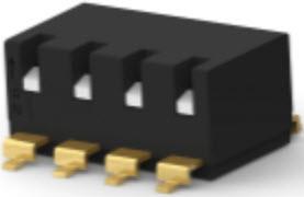 TE Connectivity-EDSP04SGRFSTR04 DIP-Schalter Surface Mount DIP Switch