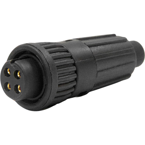 Switchcraft-6380-4SG-522 圆形连接器 Conn Circular SKT 4 POS Crimp ST Cable Mount 4 Terminal 1 Port Maxi-Con-X® Bulk