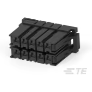 TE Connectivity-1-917659-5 Connector Discrete Wire Housing Conn Housing RCP 10 POS 5.08mm Crimp ST Cable Mount Black Bag
