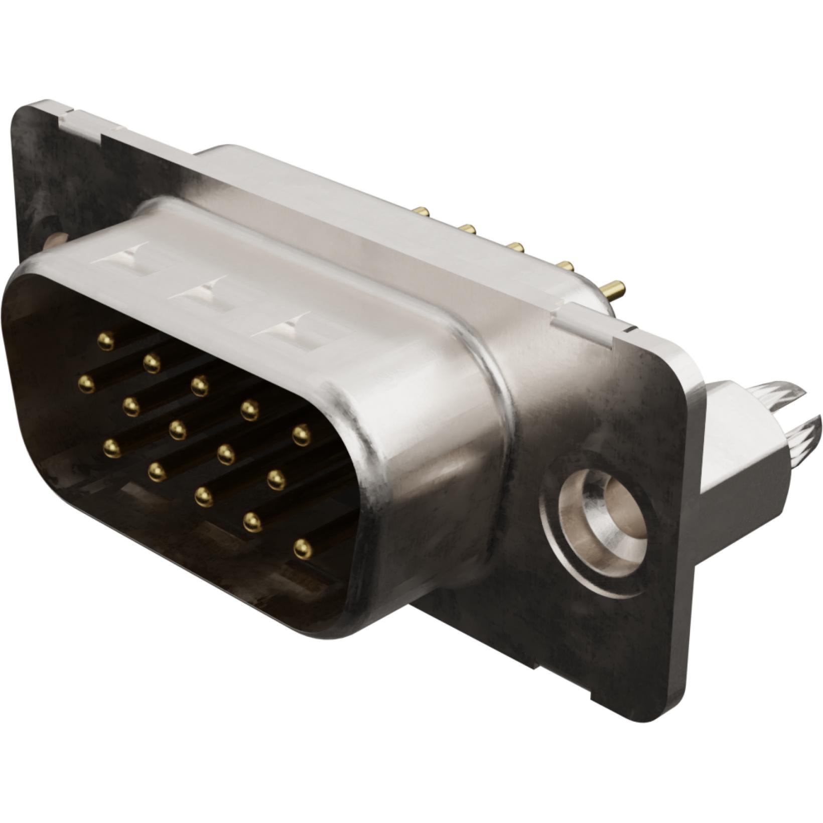 Molex-1731130214 Raccordement D ultra-miniaturisé Conn D-Sub M 15 POS 1.98mm Solder ST Thru-Hole 15 Terminal 1 Port Carton