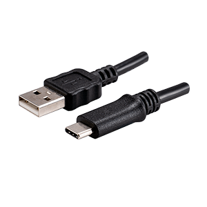 Same Sky (formerly CUI Devices)-CBL-UA-UC-05BP Cable Assembly USB Cable Assembly 0.5m USB 2.0 Type A to USB 2.0 Type C 4 to 24 POS M-M 28AWG