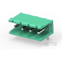TE Connectivity-282811-4 Steckverbinderleisten und Leiterplattenbuchsen Conn Shrouded Header (2 Sides) HDR 4 POS 5mm Solder RA Side Entry Thru-Hole