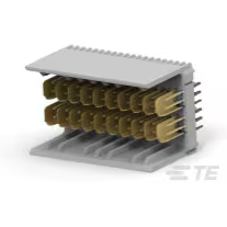 TE Connectivity-6469025-1 Face arrière de raccordement Conn High Speed HDR 40Signal/20Ground POS 2.5mm Press Fit ST Thru-Hole Tube