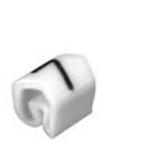 Cable Markers Pre-Marked Polyvinyl Chloride White